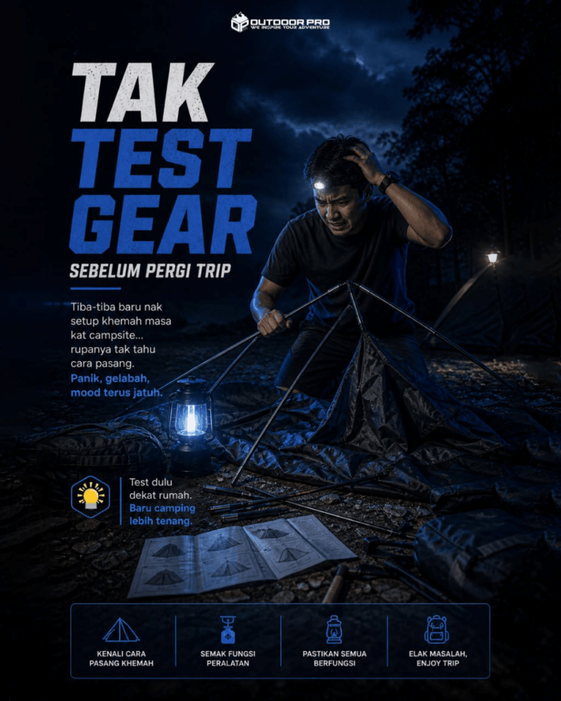 5 KESILAPAN BEGINNER CAMPING