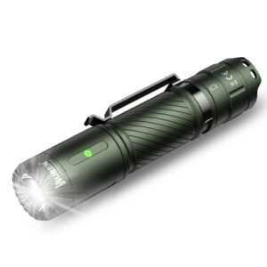 Wuben C3 1200 Lumen Compact EDC Tactical Pocket Flashlight army green