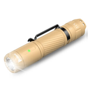 Wuben C3 1200 Lumen Compact EDC Tactical Pocket Flashlight khaki