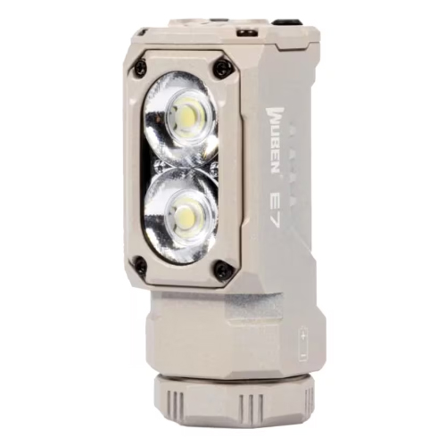 Wuben E7 Multi-functional EDC Flashlight 1800 Lumens khaki