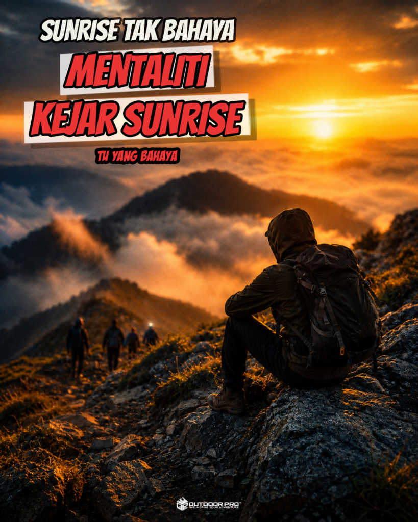 GUNUNG TAK PERNAH PAKSA KITA SAMPAI KE PUNCAK