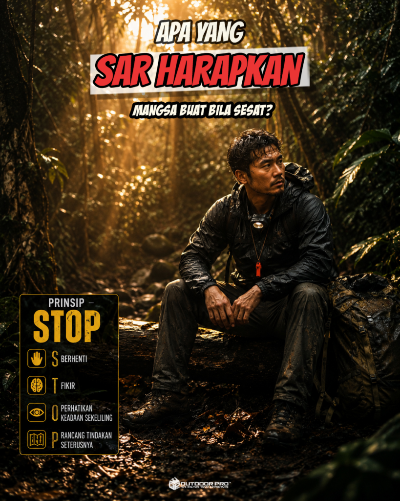 APA YANG SAR HARAP KITA BUAT BILA SESAT DI HUTAN?