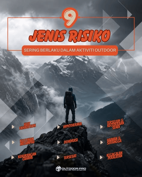 9 JENIS RISIKO SERING BERLAKU DALAM AKTIVITI OUTDOOR