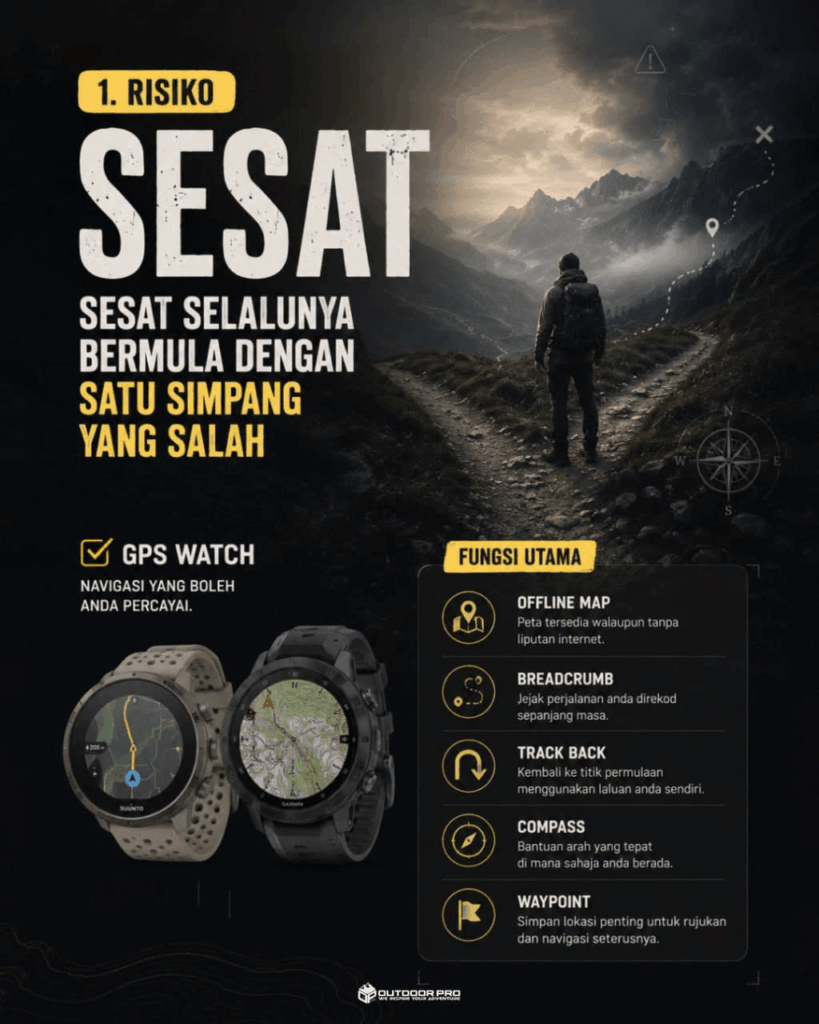 risiko utama dalam aktiviti outdoor