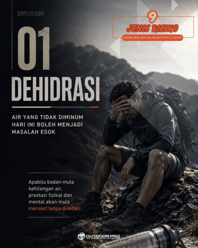 9 JENIS RISIKO SERING BERLAKU DALAM AKTIVITI OUTDOOR