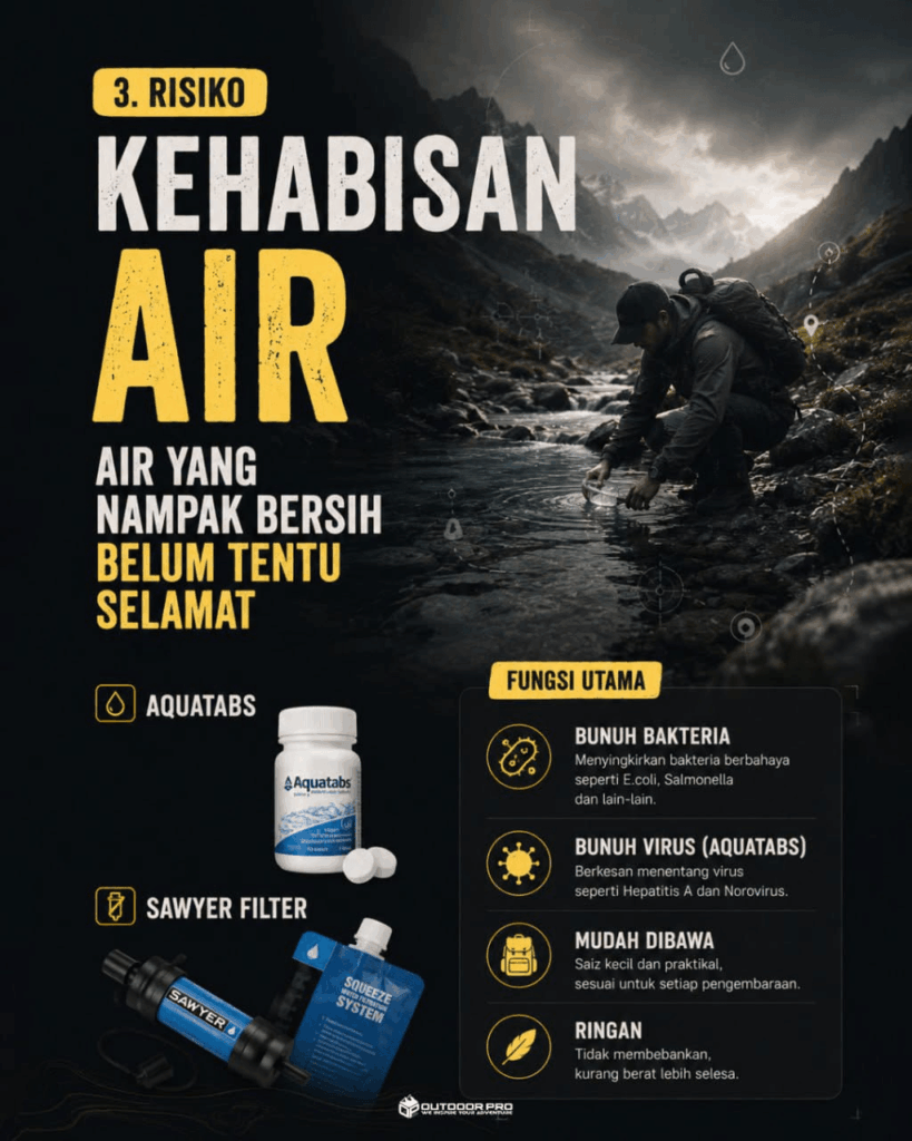 risiko utama dalam aktiviti outdoor