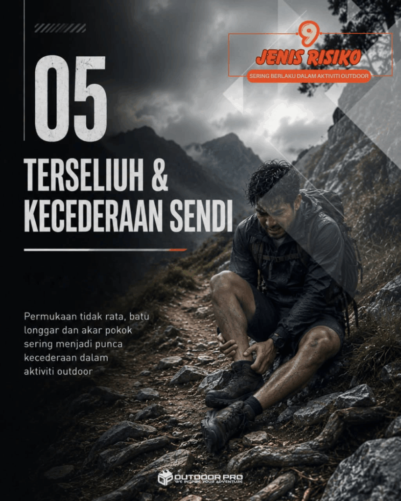 9 JENIS RISIKO SERING BERLAKU DALAM AKTIVITI OUTDOOR
