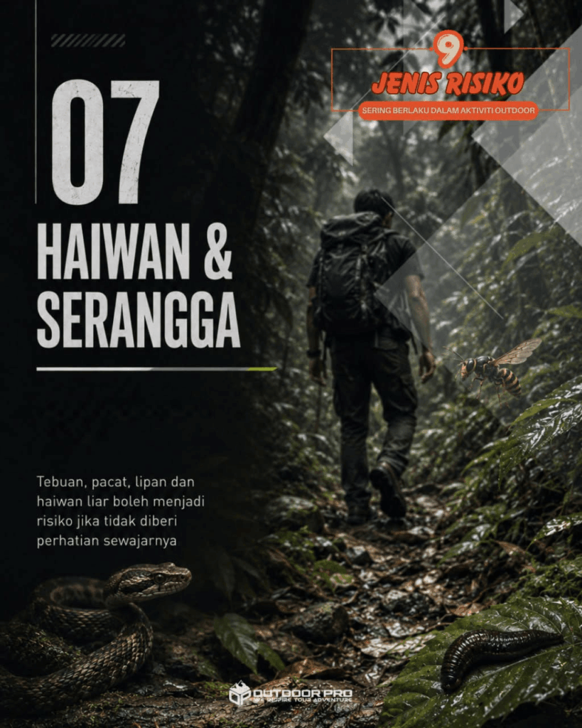 9 JENIS RISIKO SERING BERLAKU DALAM AKTIVITI OUTDOOR