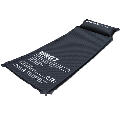 Wellhike SWS Self-Inflating Sponge Mattress Single black