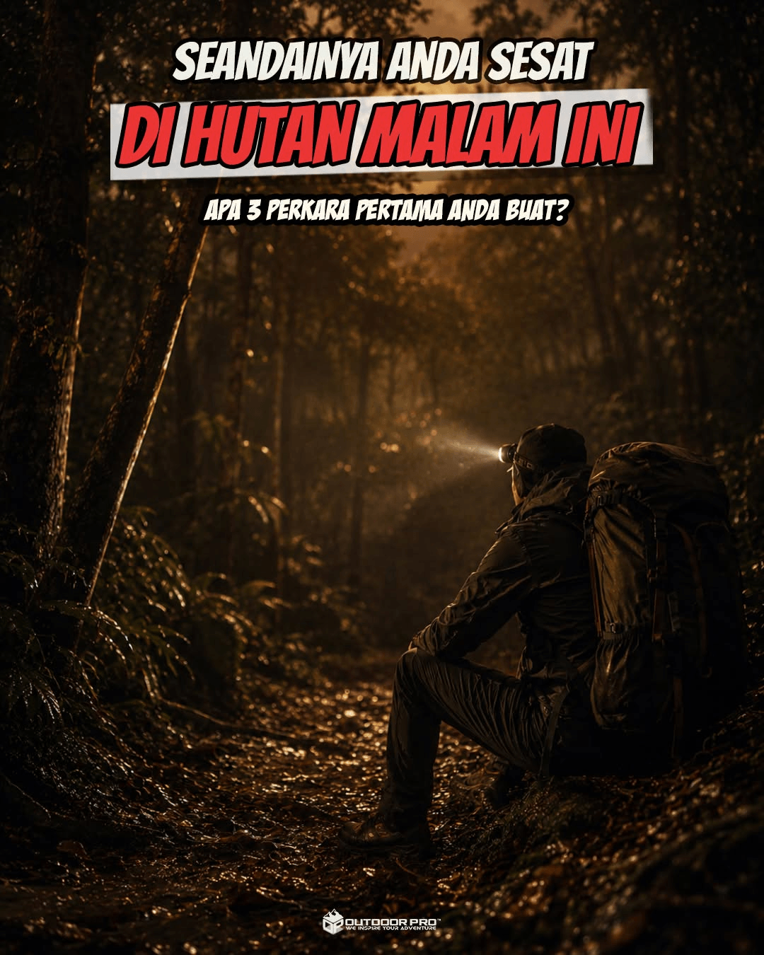JANGAN TERUS BERJALAN KALAU SESAT, INI SEBAB ANDA JADI LAGI JAUH