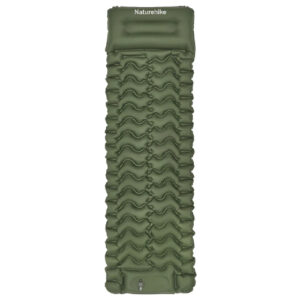 Naturehike FC01 Inflatable Air Cushion with Foot Pump army green