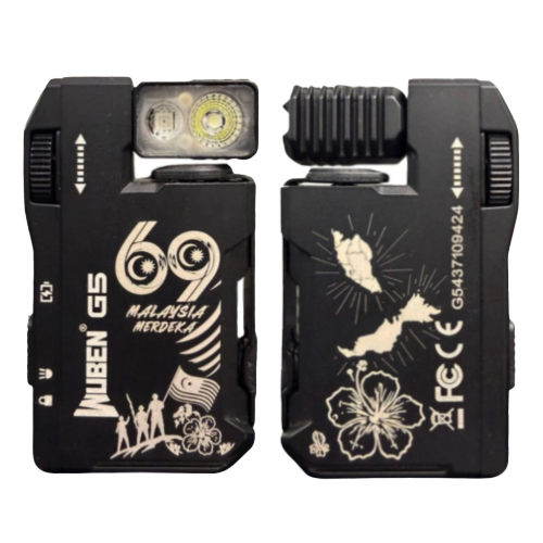 Wuben G5 EDC Light Merdeka 69 Edition black