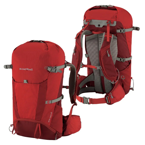 Montbell Kitra Pack 40 W red brick