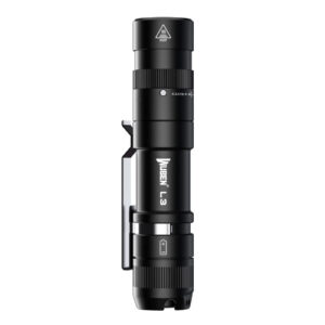 Wuben L3 3000 Lumen Flashlight black