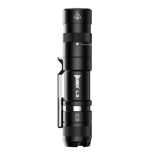 Wuben L3 3000 Lumen Flashlight black