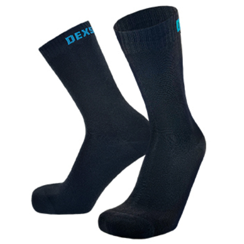 DexShell Ultra Thin Waterproof Crew Socks XL black