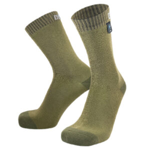 DexShell Ultra Thin Waterproof Crew Socks XL olive green