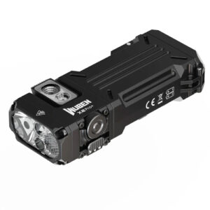 Wuben X2 Pro+ 1500 Lumens Magnetic EDC Flashlight black