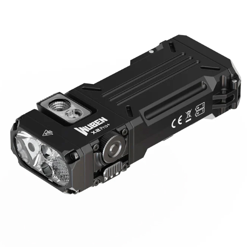 Wuben X2 Pro+ 1500 Lumens Magnetic EDC Flashlight black