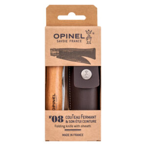 Opinel N°08 Stainless Steel + Sheath