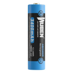 Wuben ABE3400R Rechargeable Type-C 18650 Battery - 3400mAh