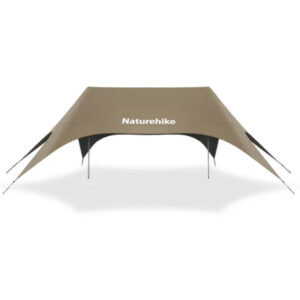 Naturehike Cloud Skies Tarp Lite Octagonal Large Ti Black dark coffee