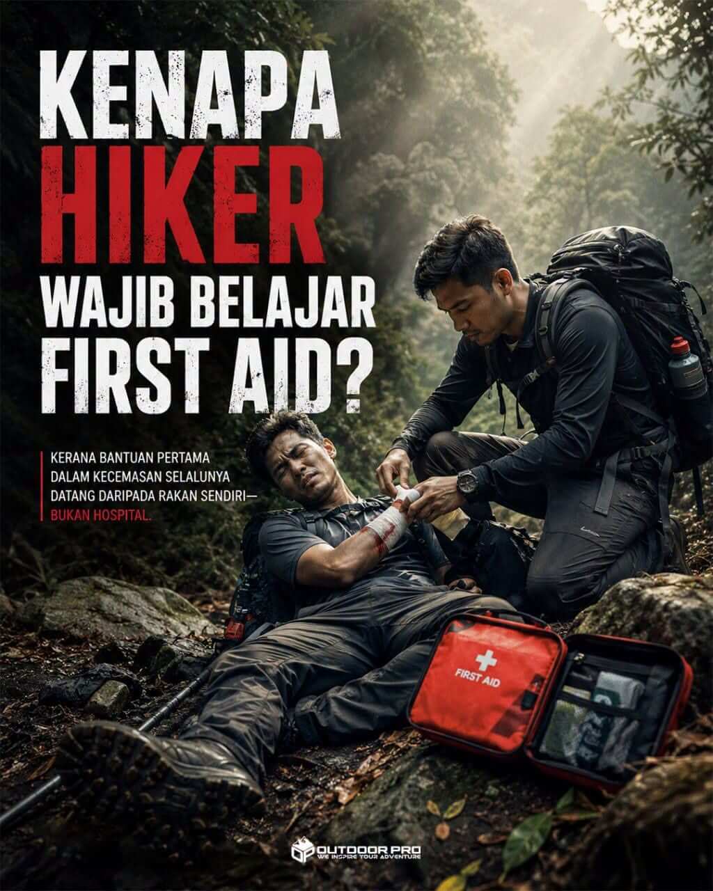 Kenapa Hiker Wajib Belajar First Aid