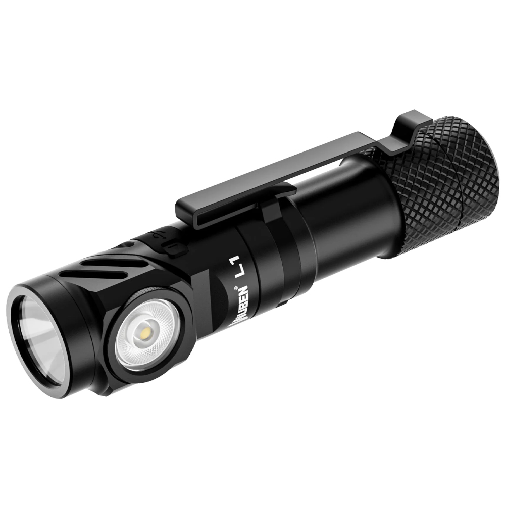 Wuben L1 2000 Lumens Rechargeable EDC Tactical Flashlight black