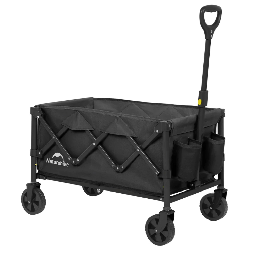 Naturehike Light Folding Camping Cart 70L ink black