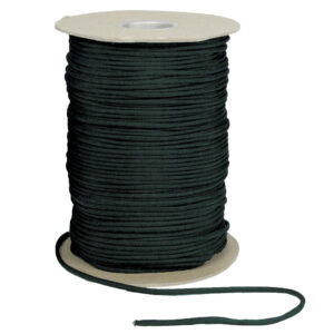 Rothco Nylon Paracord 550lb 1000 Foot Spool black