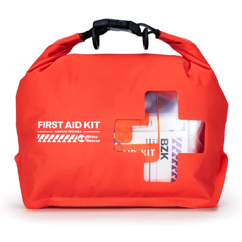 Rhino Rescue Waterproof Dry Bag First Aid Kit red